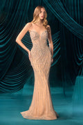 Andrea & Leo A1503 Pure Glamour Fitted Evening Gown – Prom Dress